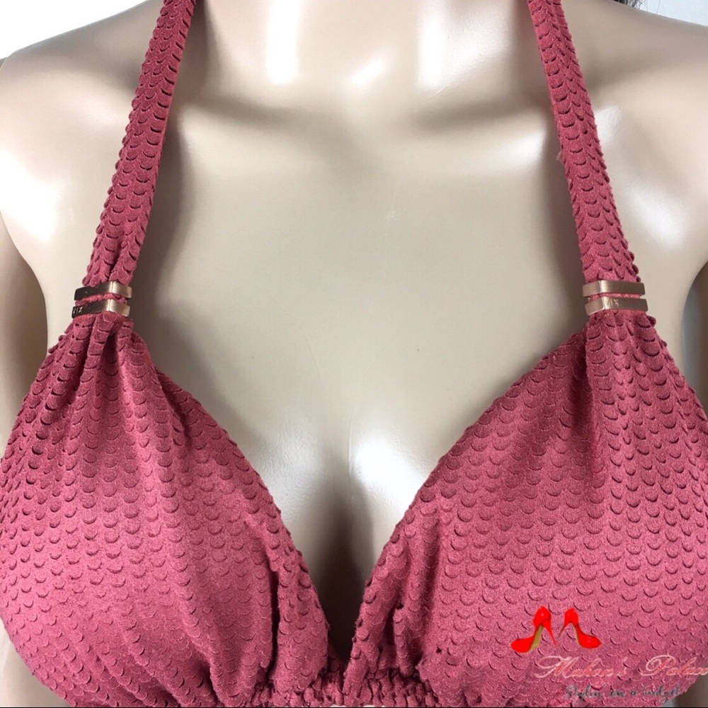 Vix Scale-Patterned Bikini Top - Picture 5 of 7